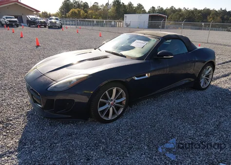 2016 Jaguar F-Type S z USA, uszkodzony, nr VIN SAJWA6FU0G8K34950